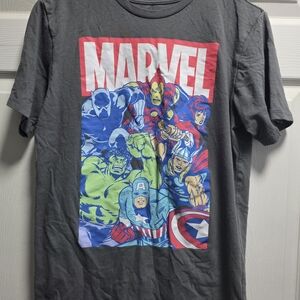 Kids Plus Size XXL Marvel Graphic Print T-Shirt Short Sleeve